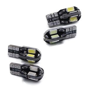Bombillas LED para coche, luces de estacionamiento, luces de lectura, T10 W5W, 168 194, 8 bombillas, 5730 5630. - Product Image 1