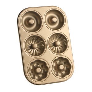 Molde para Hornear Rectangular de Acero al Carbono con 6 Cavidades para Pastel y Muffins - Product Image 2