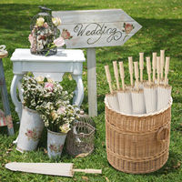 Parapluies en papier de 84 cm pour mariage, vente en gros, blancs, impression personnalisée, parapluie droit en bois, parapluie décoratif fait main DIY