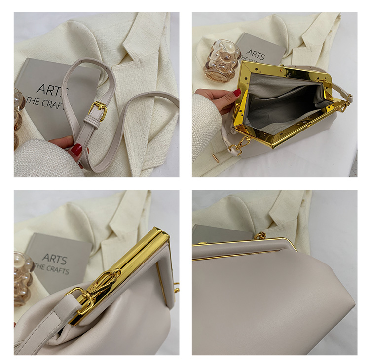 2022new silk scarf platinum bag fashion one-shoulder handbag messenger female bag