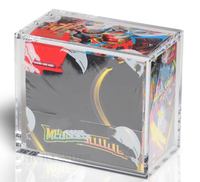Étui en acrylique pour boîte de boosters Pokémon ETB avec bords incurvés et coins arrondis
