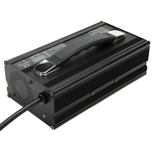 48V 15A 800W Lithium Battery Charger for Electric Bike and Scooter with Fan