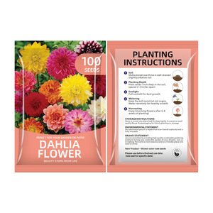 Graines de fleurs et d'herbes pour le jardinage et la floraison, personnalisation transfrontalière, emballage coloré de style international, commerce extérieur - Product Image 1