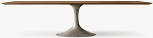 Aero Rectangular Dining <b>Table</b> RH Style Solid Wood Dining <b>Table</b> - Modern Indoor Furniture for Kitchen & Living Room - Product Image 3