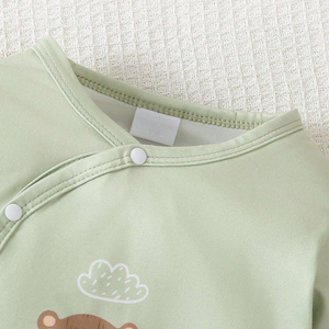 Vendita calda tute colorate neutre per bebè lavorate a maglia per neonati tutine Unisex taglia 3T Custom vestiti per bebè autunno - Product Image 4