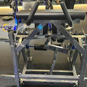 Machine professionnelle à charge de plaques en acier pour soulevé de genoux, équipement d'entraînement isolé pour les ischio-jambiers, pour fitness et musculation HM - Product Image 5