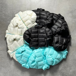 Wholesale Custom Lightweight Quilted Puffer Jacket High Quality Winter Outdoor Wear <b>Padded</b> Bubble Down Jacket - Product Image 4