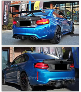 BMW 2 Serisi F22 F87 M2 M2C 2016-2022 için Yüksek Kaliteli MP Tarzı Karbon Fiber Arka Bagaj Kapağı Yükseltme Değiştirme Arka Bagaj Kapağı - Product Image 3