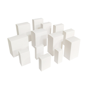 Dapat disesuaikan kotak kertas Kraft putih hadiah kosong kerajinan berbagai ukuran dari kotak kemasan karton mudah dirakit kotak daur ulang - Product Image 1