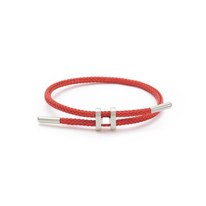 <span class=keywords><strong>Bracelet</strong></span> en Acier Inoxydable en Gros, <span class=keywords><strong>Bracelet</strong></span> Câble en Acier avec Lettre Initiale <span class=keywords><strong>et</strong></span> Fermoir <span class=keywords><strong>Argent</strong></span>é - Product Image 6