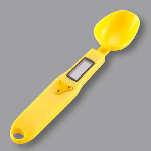 Cuchara Medidora Electrónica Longxie 500g 0.1g, Báscula de Cocina de Precisión para Hornear y Cocinar, Cuchara de Plástico con Báscula, Amarilla - Product Image 2