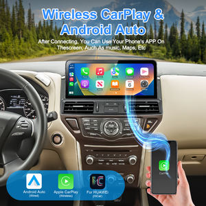 Navihua pour Nissan Pathfinder 2012-2020 – Autoradio Android 12,3'' amélioré avec Carplay, Stéréo DSP, GPS et <span class=keywords><strong>Lecteur</strong></span> Multimédia - Product Image 3