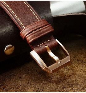 Crea il Tuo Marchio di Orologi: Orologio Meccanico a Carica Manuale da Pilota con Quadrante Piccolo, Movimento Seagull ST3621, Luminoso C3, 10 ATM, in Bronzo da Uomo - Product Image 3