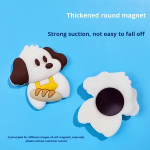 יצרן סיטונאי חמוד תלת מימדי מגנטי רך <span class=keywords><strong>pvc</strong></span> גומי קישוט הבית מדבקות מגנטים - Product Image 3