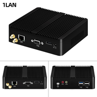 Commercial Education Desktop Thin Client J1900 Quad In-tel Core Mini PC Computer pour W10 Home Linux 4G 120G WIFI BT