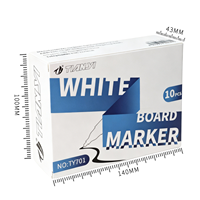 Marqueur pour tableau blanc non toxique, marqueurs effaçables à sec personnalisés, fournisseur d'usine, marqueur pour tableau blanc