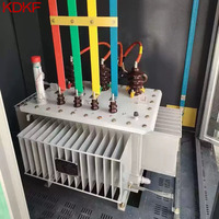 Transformateurs immergés dans l'huile triphasés/monophasés haute fréquence 33kV 50kva 100kva 200kva 300kva 400kva Marque KDKF Modèle S11/S13/S18