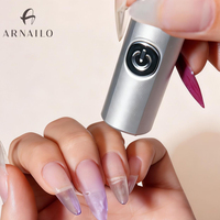 Mini lampe UV LED portable pour ongles, rechargeable, durcissement des gels, longueurs d'onde 405nm/365nm