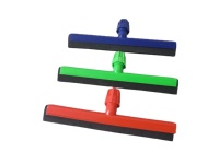 Serpillère à plat en plastique de 45 cm de large avec EVA et silicone - Essorage rapide de l'eau, séchage rapide, nettoyage de grandes surfaces, serpillère en mousse