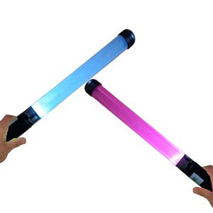 Hot Selling <span class=keywords><strong>12</strong></span>,5 ''<span class=keywords><strong>LED</strong></span> Patrol <span class=keywords><strong>Wand</strong></span> Stilvoller leuchtender blinkender Kunststoff-Leucht stab für Konzert partys und Abschluss jubeln - Product Image 1