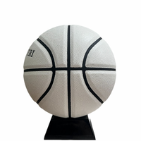 Bola Basket Kulit Komposit Berkualitas Tinggi dengan Sentuhan Kulit PU Smileboy untuk Dijual Grosir