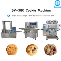 Machine de traitement des biscuits croustillants LONGYU SV-380 en noyer, équipement de formage de biscuits anti-colmatage pour boulangerie industrielle