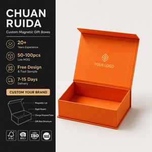 Caja de Regalo Magnética Plegable <span class=keywords><strong>CRD</strong></span>, Fácil de Guardar y Ensamblar, Perfecta para Empresas con Gran Volumen de Regalos - Product Image 4