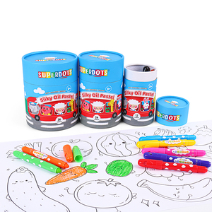 Crayons de cire de <span class=keywords><strong>craie</strong></span> en <span class=keywords><strong>pastel</strong></span> à l'huile pour le <span class=keywords><strong>dessin</strong></span> Crayons de cire de <span class=keywords><strong>craie</strong></span> en <span class=keywords><strong>pastel</strong></span> à l'huile personnalisés pour enfants OEM, non toxiques super lavables - Product Image 3