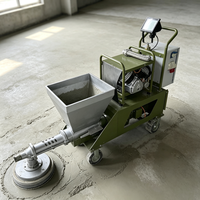 Machines automatiques de projection de mortier pour la construction commerciale et les immeubles de grande hauteur