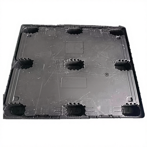 แท่นวางพลาสติก HDPE ขนาด1300*1140มม. และฝาปิดสำหรับกล่องพาเลทที่เก็บของแบบสี่ช่อง - Product Image 1