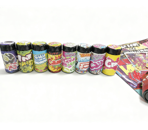 Custom in Stock di plastica Soda può UV Violet <span class=keywords><strong>vasetti</strong></span> di vetro 100m L150ml 500ml 3.5g 7g 28g <span class=keywords><strong>per</strong></span> la confezione di fiori di <span class=keywords><strong>erbe</strong></span> gommose - Product Image 3