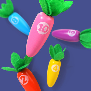 COMMIKI OEM Puzzle in Legno Personalizzato con Forme Matematiche, Auto Abbinabili, Blocchi Digitali in Legno per Bambini, Giocattolo Educativo per la <span class=keywords><strong>Matematica</strong></span> - Product Image 4