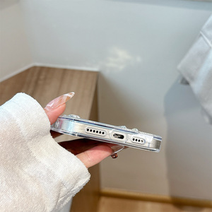 Custodia <span class=keywords><strong>per</strong></span> Telefono con Fiocco Tridimensionale in TPU e Strass <span class=keywords><strong>per</strong></span> <span class=keywords><strong>iPhone</strong></span> 17 Pro Max, Design di Lusso in Stile Coreano <span class=keywords><strong>per</strong></span> Donne, Compatibile con <span class=keywords><strong>iPhone</strong></span> 16 15 14 13 <span class=keywords><strong>12</strong></span> - Product Image 6