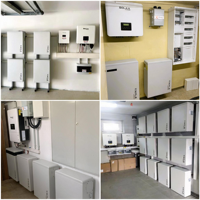 Solar-Photovoltaik-Energie-Kit On-Grid 3-Phasen Hybrid Off-Grid 15kW 3kW 5kW 10kW Komplettes Solarsystem für Haushaltsenergie