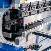 Prensa Plegadora Eléctrica CNC Longbo 18T 800mm, Máquina de Doblado de Chapa Metálica de Bajo Ruido
