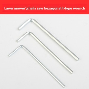 Clé hexagonale en T pour tondeuse à gazon Zhengyi, sécateur, taille-<span class=keywords><strong>haie</strong></span>, tronçonneuse, outil universel en forme de 7, accessoires de débroussailleuse 4 mm - Product Image 2
