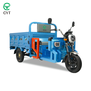 Triciclo Eléctrico para Adultos CYT, Gran Venta, con Caja de Descarga, Triciclo de Carga Resistente para Transporte en Almacenes - Product Image 4