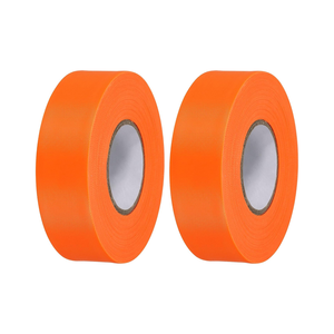निः शुल्क नमूना नारंगी फ्लोरोसेंट 600'x 1-3/16 "x 4ml 3 सेमी 600ft विनाइल ध्वज टेप - Product Image 2