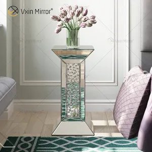 Vxin aynalı mobilya WXF-764 modern zarif elmas kristal yan sehpa