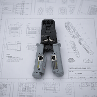 Outil de test et de sertissage électrique industriel OEM LY-T022 pour câbles RJ45 8P+6P+4P UTP/STP