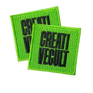 Bespoke Fabric Embroidered Patch <b>Label</b> Sew on Garment Sports Custom Logo Printed Woven Cloth Badges for Clothing - Product Image 3