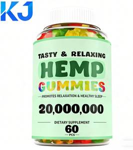 Gomitas de Aceite de Cáñamo de Marca Privada para la Relajación y <span class=keywords><strong>el</strong></span> Sueño, Suplemento para <span class=keywords><strong>el</strong></span> Alivio del Estrés Sin Azúcar - Product Image 1