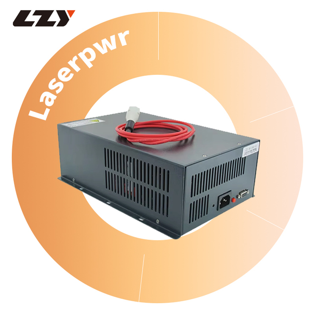 HY-W120 CO2 Laser Power Supply Laser Tube 90V-250V Universal Power Provider for Laser Cutting Machine Common Use 100W 120W