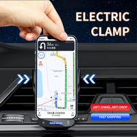 Chargeur sans fil rapide 15W, support de téléphone magnétique pour voiture, fixation automatique, rotation à 360°, appels mains libres pour iPhone