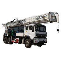 FENGSU Ventes Flash : Foreuse Rotative Hydraulique Intégrale pour Tracteur, Moteur Diesel Pneumatique, Multifonctionnelle pour Puits d'Eau, Profondeur Max. 200m