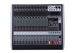 Consola de Mezcla de Audio de 8, 12 y 16 Canales, Mezclador de DJ Profesional con Alimentación Fantasma de 48V, Reproductor de MP3 con Bluetooth y USB, Mezclador de Sonido Digital - Product Image 3