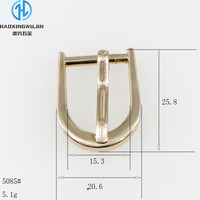 Accessoires personnalisés : Boucle de ceinture 15 mm à ardillon unique avec barre de réglage centrale pour artisanat du cuir, sangles, colliers pour chiens