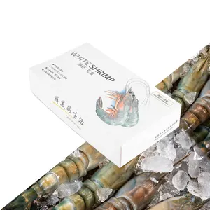 סיטונאי הדפסה מותאמת אישית מתקפלת נייר אמנות קרח ארטיק קפוא פירות ים מקפיא אחסון דגנים אריזות מוצרי מזון