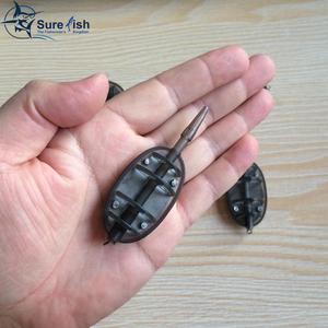 Appâts de pêche à la carpe-Pêche Mangeoire en plastique en ligne <span class=keywords><strong>Feeder</strong></span> - Product Image 1