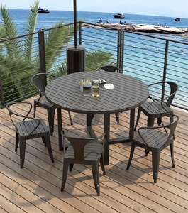 Fabriek Groothandel Moderne Eenvoudige Waterdichte Zonnebrandcrème Restaurant Patio Eettuin Buitentafel - Product Image 4